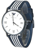 Emporio Armani Kappa Dress White Dial Two Tone NATO Strap Watch For Men - AR80005 Buy Now By Emporio Armani