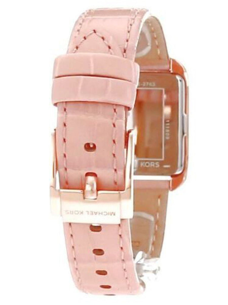 Michael Kors Lake Quartz White Dial Pink Leather Strap Watch For Women - MK2763 Buy Now By Michael Kors