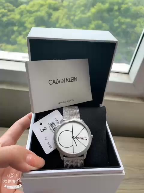 Calvin Klein Minimal White Dial Silver Mesh Bracelet Watch for Women - K3M5215X Buy Now By Calvin Klein