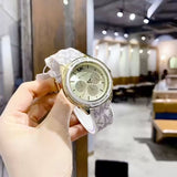 Michael Kors Jessa Multifunction Gold Dial White Leather Strap Watch For Women - MK7204 Buy Now By Michael Kors