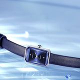 Swarovski Uptown Crystal Blue Dial Blue Leather Strap Watch for Women - 5547713 Buy Now By Swarovski