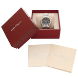 Salvatore Ferragamo F-80 Classic Black Dial Silver Steel Strap Watch for Men - SFDT02423 Buy Now By Salvatore Ferragamo