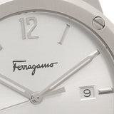 Salvatore Ferragamo F-80 Classic Silver Dial Silver Steel Strap Watch for Men - SFDT02223 Buy Now By Salvatore Ferragamo