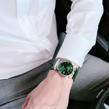 Salvatore Ferragamo F-80 Classic Green Dial Green Leather Strap Watch for Men - SFDT00119 Buy Now By Salvatore Ferragamo