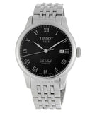 Tissot T Classic Le Locle Powermatic 80 Black Dial Silver Steel Strap Watch For Women - T41.1.483.53 Buy Now By Tissot