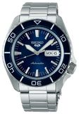 Seiko 5 Sports Automatic Blue Dial Silver Steel Strap Watch for Men - SRPK97K1 Buy Now By Seiko