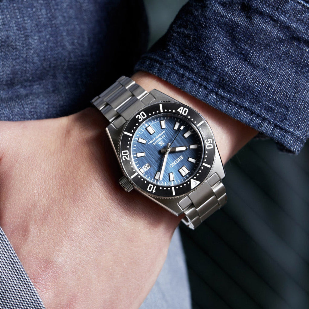 Seiko Prospex Glacier Save the Ocean Green Dial Silver Steel Strap Watch For Men - SPB297J1