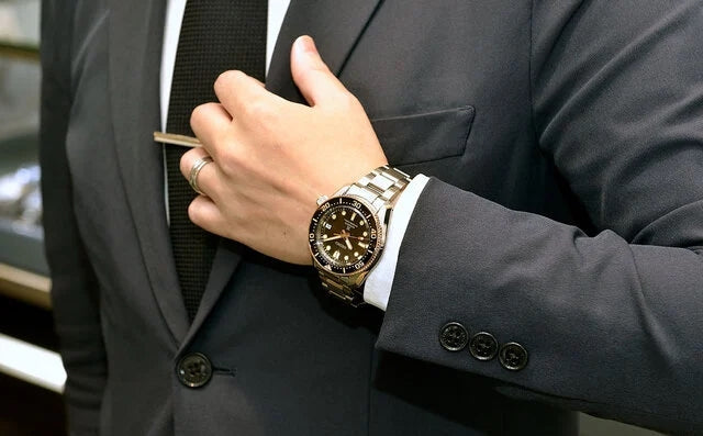 Seiko Prospex Sea Diver Automatic Brown Dial Silver Steel Strap Watch For Men - SPB240J1 Buy Now By Seiko