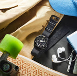 Seiko 5 Sports Automatic Blue Dial Black NATO Strap Watch for Men - SBSA098 Buy Now By Seiko