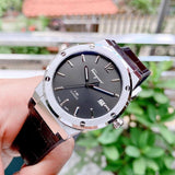 Salvatore Ferragamo F-80 Classic Black Dial Black Leather Strap Watch for Men - SFDT00219 Buy Now By Salvatore Ferragamo