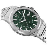 Salvatore Ferragamo F-80 Bracelet Green Dial Silver Steel Strap Watch For Men - SFHY00621 Buy Now By Salvatore Ferragamo