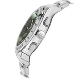 Salvatore Ferragamo 1927 Chrono Green Dial Silver Steel Strap Watch for Men - SFKZ00423 Buy Now By Salvatore Ferragamo