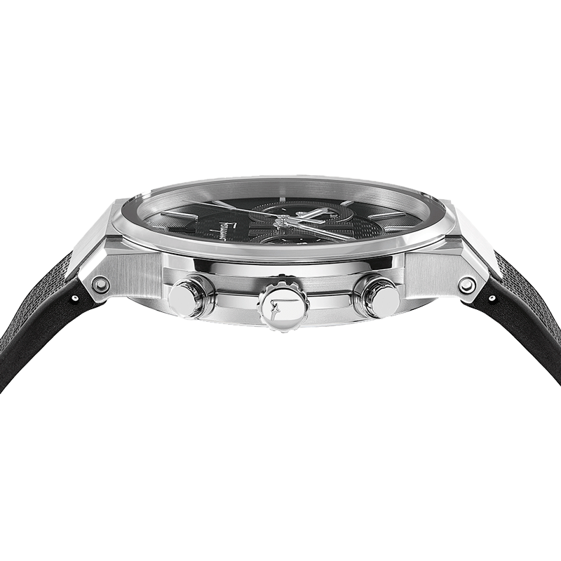 Salvatore Ferragamo Sapphire Chrono Black Dial Black Silicone Strap Watch for Men - SFME00121 Buy Now By Salvatore Ferragamo