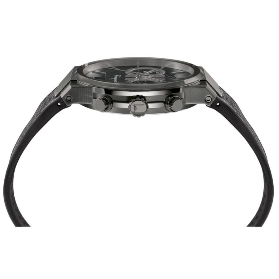 Salvatore Ferragamo Sapphire Chrono Black Dial Black Rubber Strap Watch for Men - SFME00621 Buy Now By Salvatore Ferragamo