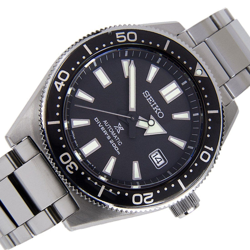 Seiko Prospex Automatic Diver Black Dial Silver Steel Strap Watch For Men - SPB051J1 Buy Now By Seiko