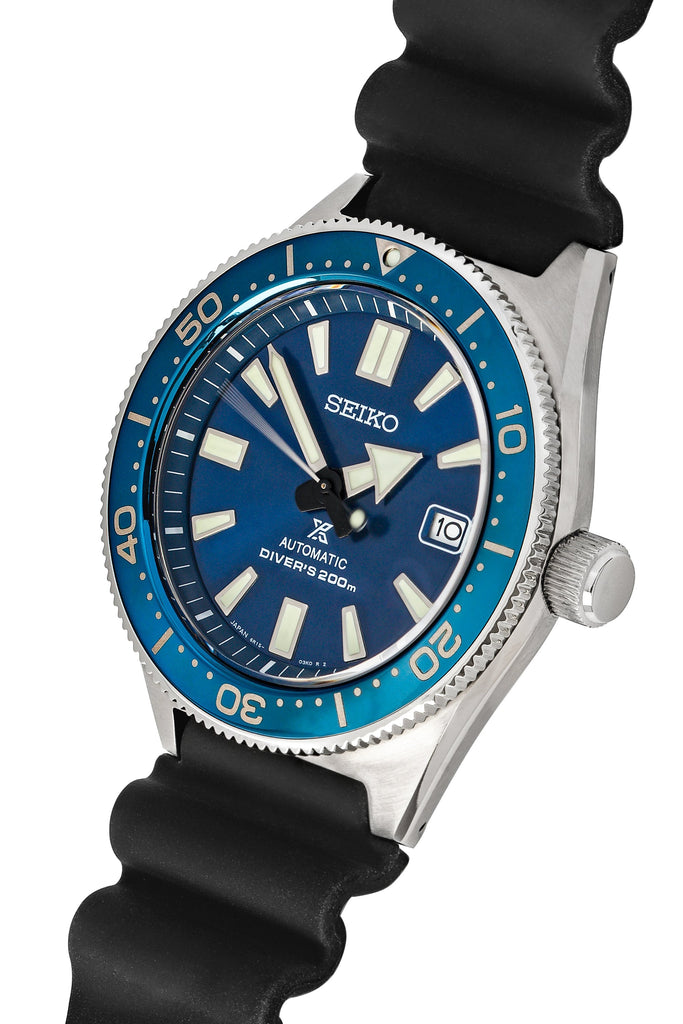 Seiko Prospex Analogue Automatic Diver Blue Dial Black Rubber Strap Watch For Men - SPB053J1 Buy Now By Seiko