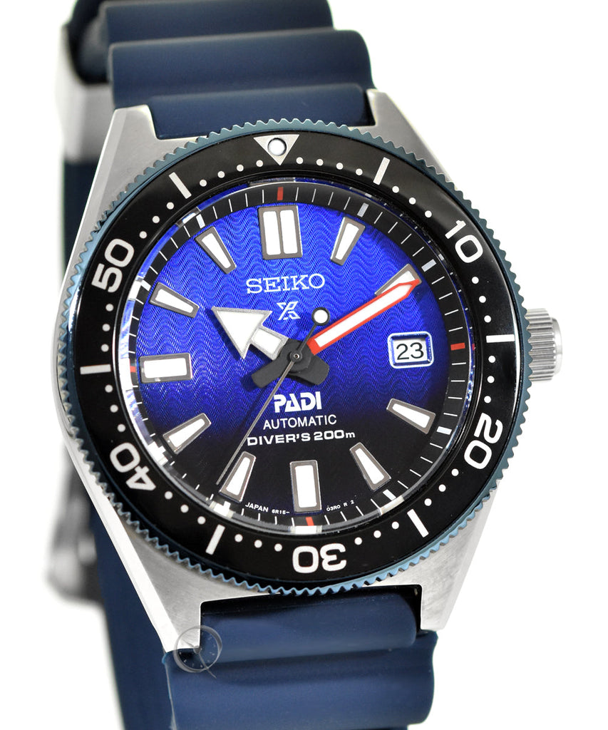 Seiko Prospex PADI Special Edition Divers 200M Blue Dial Blue Rubber Strap Watch For Men - SPB071J1 Buy Now By Seiko