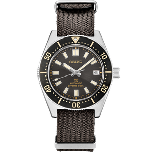 Seiko Prospex 1965 Diver’s Re-Interpretation Automatic Black Dial Brown NATO Strap Watch For Men - SPB239J1 Buy Now By Seiko
