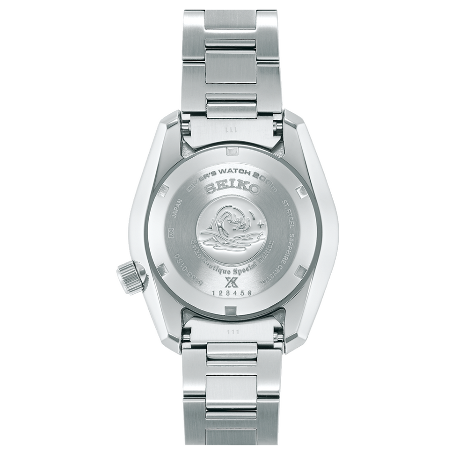 Seiko Prospex Sea Diver Automatic Brown Dial Silver Steel Strap Watch For Men - SPB240J1 Buy Now By Seiko