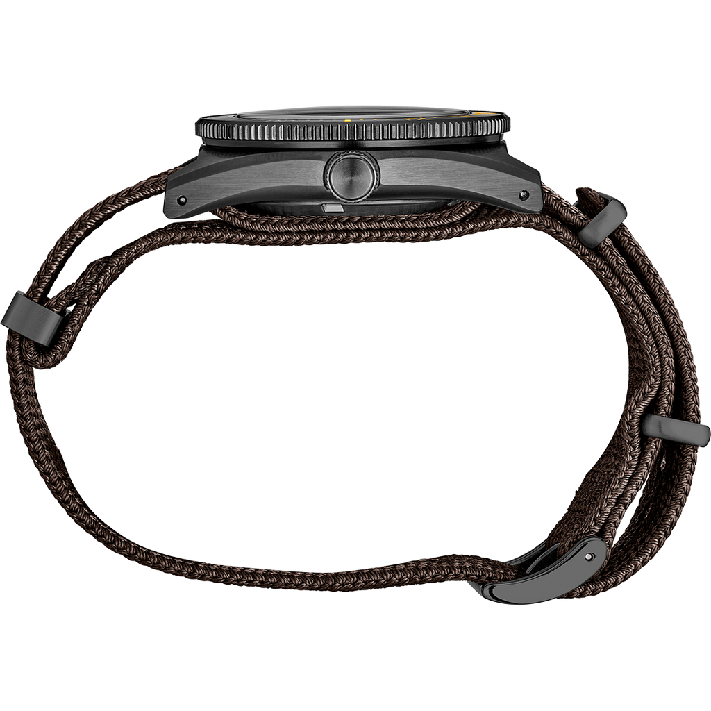 Seiko Prospex Black Series 1965 Limited Edition Black Dial Brown NATO Strap Watch For Men - SPB253J1 Buy Now By Seiko