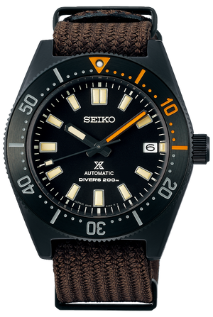 Seiko Prospex Black Series 1965 Limited Edition Black Dial Brown NATO Strap Watch For Men - SPB253J1 Buy Now By Seiko