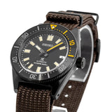 Seiko Prospex Black Series 1965 Limited Edition Black Dial Brown NATO Strap Watch For Men - SPB253J1 Buy Now By Seiko