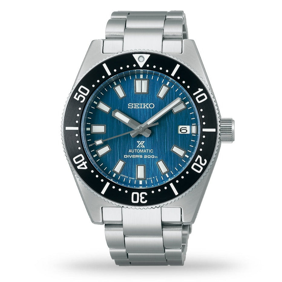 Seiko Prospex Automatic 1965 Dive 55th Anniversary Limited Edtion Blue Dial Silver Steel Strap Watch For Men - SPB149J1 Buy Now By Seiko