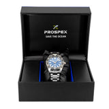 Seiko Prospex Glacier Save the Ocean Green Dial Silver Steel Strap Watch For Men - SPB297J1 Buy Now By Seiko