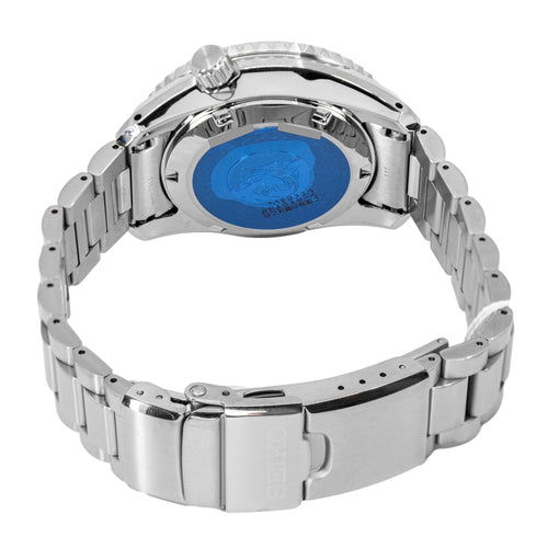 Seiko Prospex Limited Edition Automatic GMT Glacier Blue Dial Silver Steel Strap Watch For Men - SPB385J1 Buy Now By Seiko