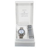 Seiko Prospex Limited Edition Automatic GMT Glacier Blue Dial Silver Steel Strap Watch For Men - SPB385J1 Buy Now By Seiko