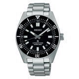 Seiko Prospex Automatic Diver Black Dial Silver Steel Strap Watch For Men - SPB051J1 Buy Now By Seiko