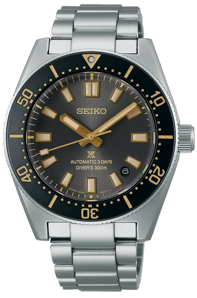 Seiko Prospex 55th Anniversary Edition Brown Dial Silver Steel Strap Watch For Men - SPB145J1 Buy Now By Seiko