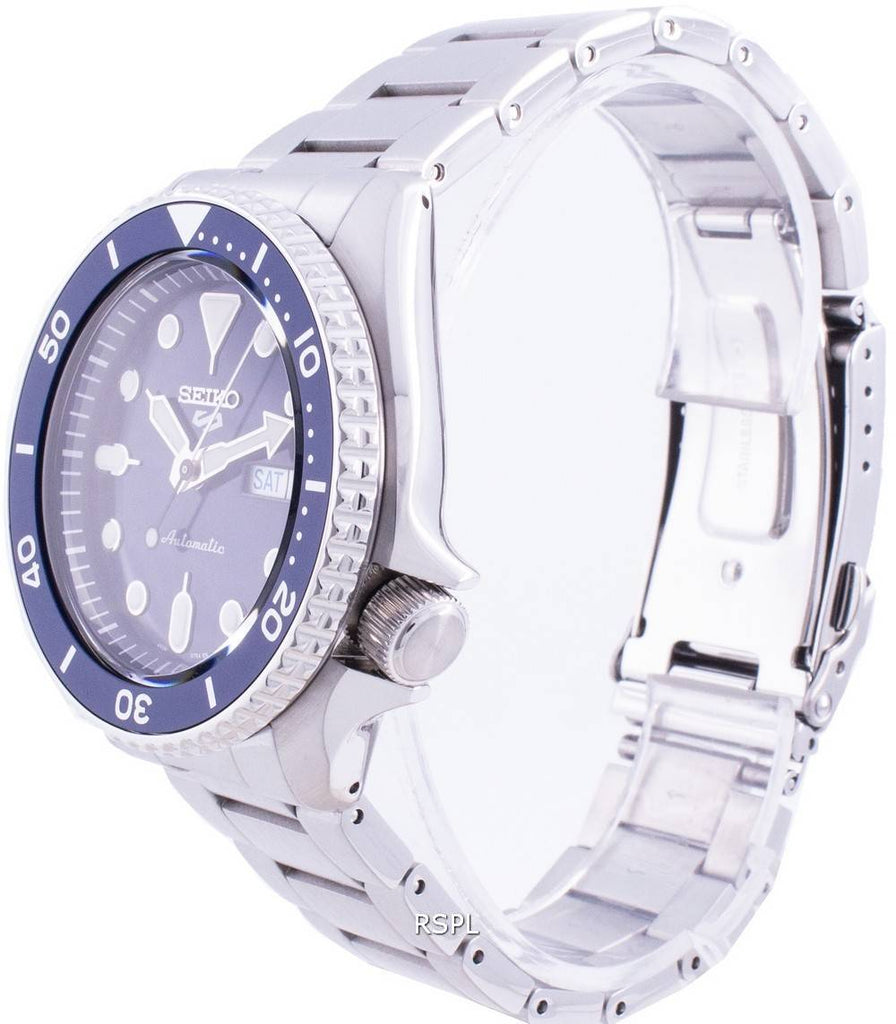 Seiko 5 Sports Automatic Analog Blue Dial Silver Steel Strap Watch For Men - SRPD51K1 Buy Now By Seiko