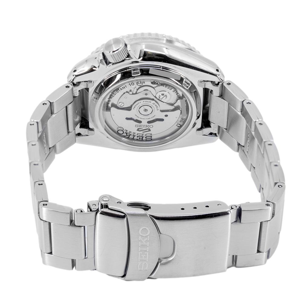 Seiko 5 Sports Automatic Analog Blue Dial Silver Steel Strap Watch For Men - SRPD51K1 Buy Now By Seiko