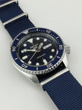 Seiko 5 Sports Automatic SKX Blue Dial Blue NATO Strap Watch For Men - SRPD51K2 Buy Now By Seiko
