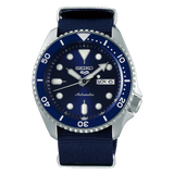 Seiko 5 Sports Automatic SKX Blue Dial Blue NATO Strap Watch For Men - SRPD51K2 Buy Now By Seiko