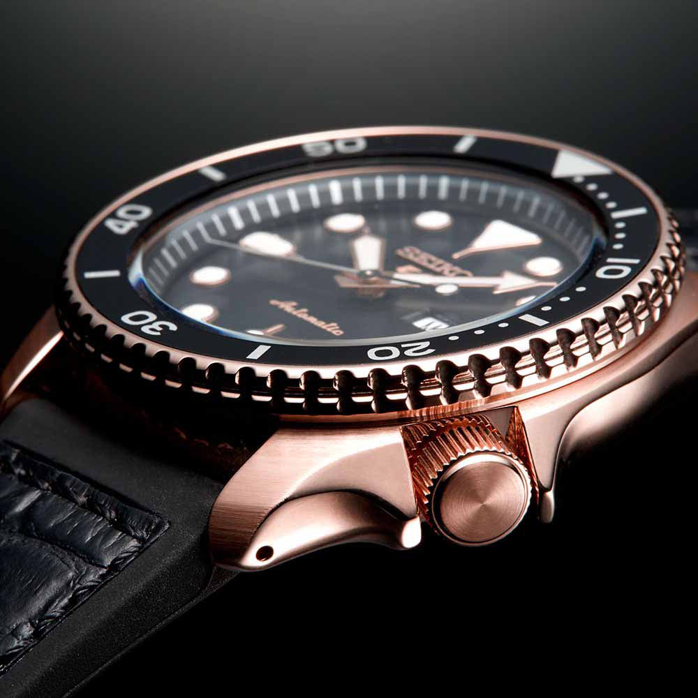 Seiko 5 Sport SKX Automatic Black Dial Black Silicone Strap Watch For Men - SRPD76K1 Buy Now By Seiko