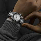 Seiko 5 Sports x Peanuts Surfboard Snoopy Limited Edition White Dial Two Tone NATO Strap Watch For Men - SRPK25K1 Buy Now By Seiko