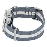 Seiko 5 Sports x Peanuts Surfboard Snoopy Limited Edition White Dial Two Tone NATO Strap Watch For Men - SRPK25K1 Buy Now By Seiko