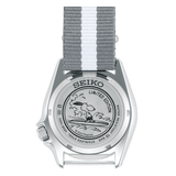 Seiko 5 Sports x Peanuts Surfboard Snoopy Limited Edition White Dial Two Tone NATO Strap Watch For Men - SRPK25K1 Buy Now By Seiko