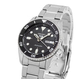 Seiko 5 Sports SKX Automatic Black Dial Silver Steel Strap Watch For Men - SRPK29K1 Buy Now By Seiko