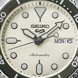 Seiko 5 Sports SKX Automatic Cream Dial Silver Steel Strap Watch For Men - SRPK31K1 Buy Now By Seiko