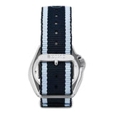 Seiko 5 Sports Honda Super Cub Limited Edition Blue Dial Two Tone NATO Strap Watch For Men - SRPK37K1 Buy Now By Seiko