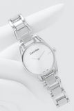 Calvin Klein Dainty Diamonds Silver Dial Sliver Steel Strap Watch for Women - K7L2314T Buy Now By Calvin Klein