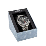 Seiko 5 Sports Automatic GMT Black Dial Silver Steel Strap Watch For Men - SSK001K1 Buy Now By Seiko