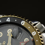 Seiko 5 Sports SKX GMT Automatic Mocha Black Dial Brown Leather Strap Watch For Men - SSK036K1 Buy Now By Seiko