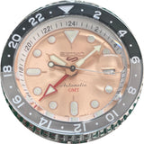 Seiko 5 Sports GMT Thong Sia Limited Edition Brown Dial Silver Steel Strap Watch for Men - SSK043K1 Buy Now By Seiko