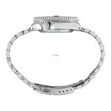 Seiko 5 Sports GMT Thong Sia Limited Edition Brown Dial Silver Steel Strap Watch for Men - SSK043K1 Buy Now By Seiko