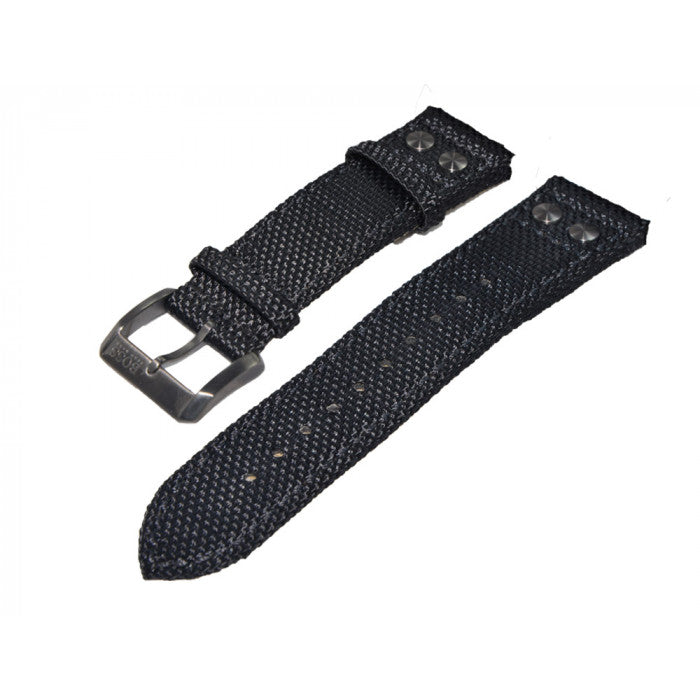 Hugo Boss Aeroliner Chronograph Black Dial Black Leather Strap Watch For Men - 1513086 Buy Now By Hugo Boss