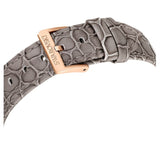 Swarovski Octea Chrono Grey Dial Grey Leather Strap Watch for Women - 5671153 Buy Now By Swarovski